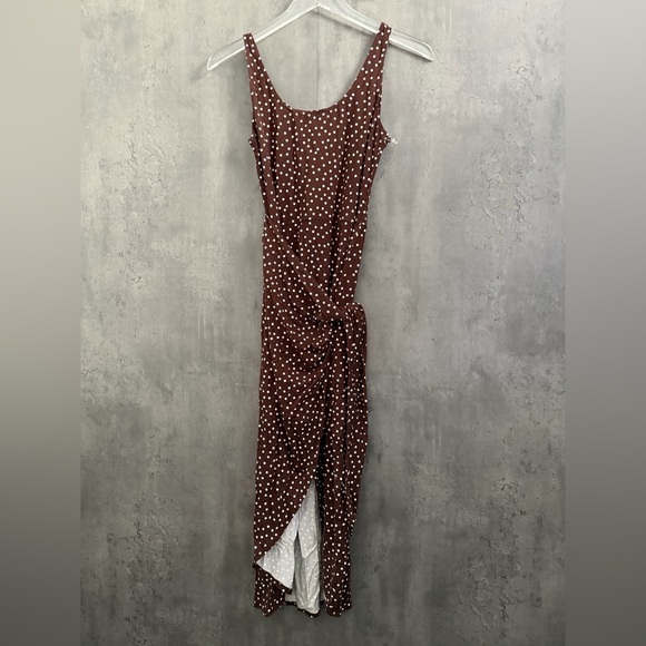 Reformation Kaila Knit Dress - Cougar Small B1935 - Picture 3 of 5